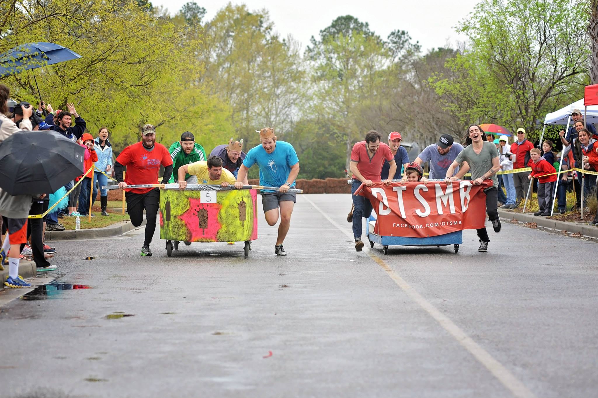 charleston bed race