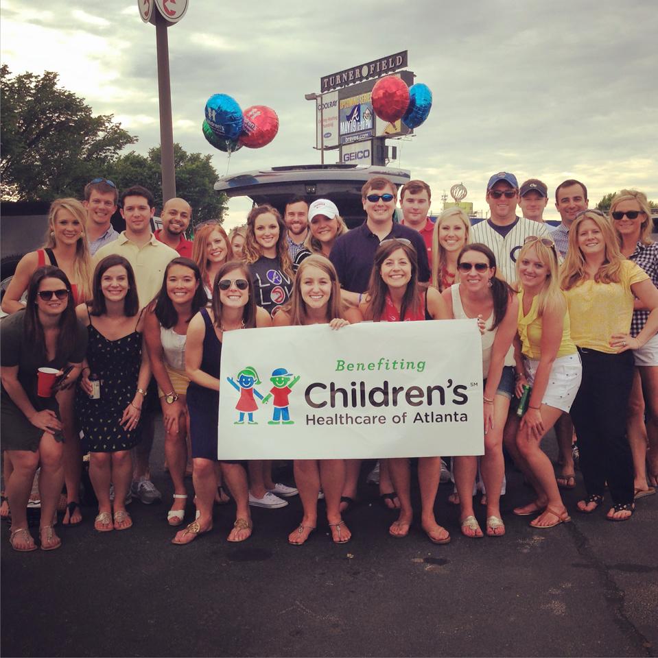 The FJC in 2015 at their annual "Spring Classic" tailgate - a baseball game between The University of Georgia and Georgia Tech at Turner Field (home of the Atlanta Braves). 