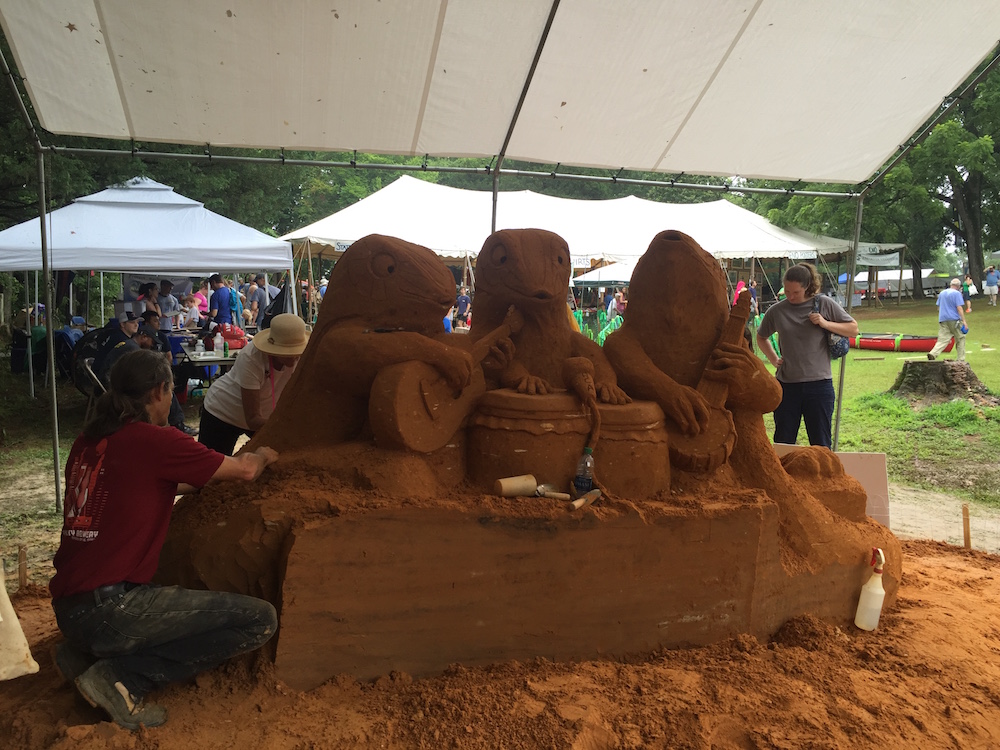 sand sculpture