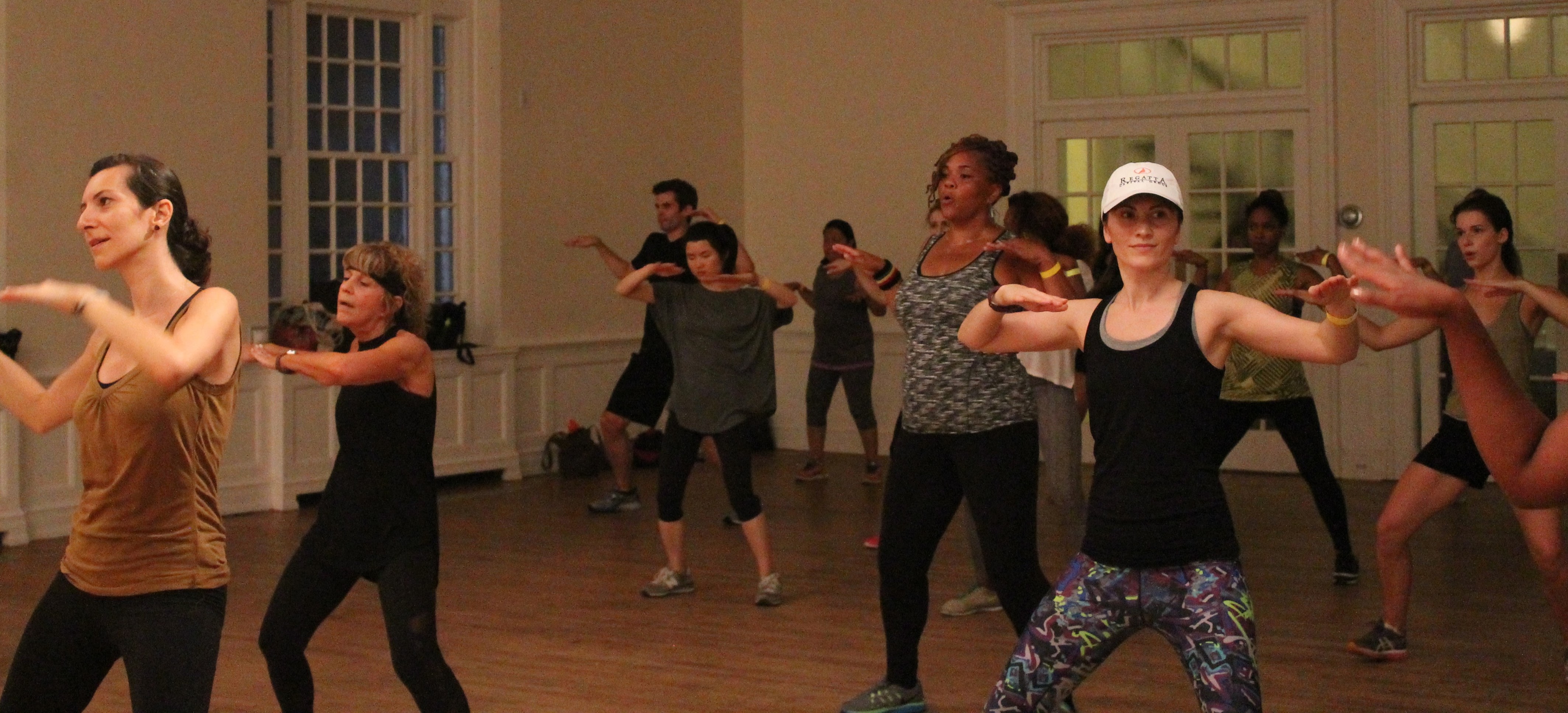 Philly Dance Day Zumba class. Source. 